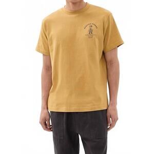 NEW SERVICE WORKS maintenance short sleeve tee in mustard